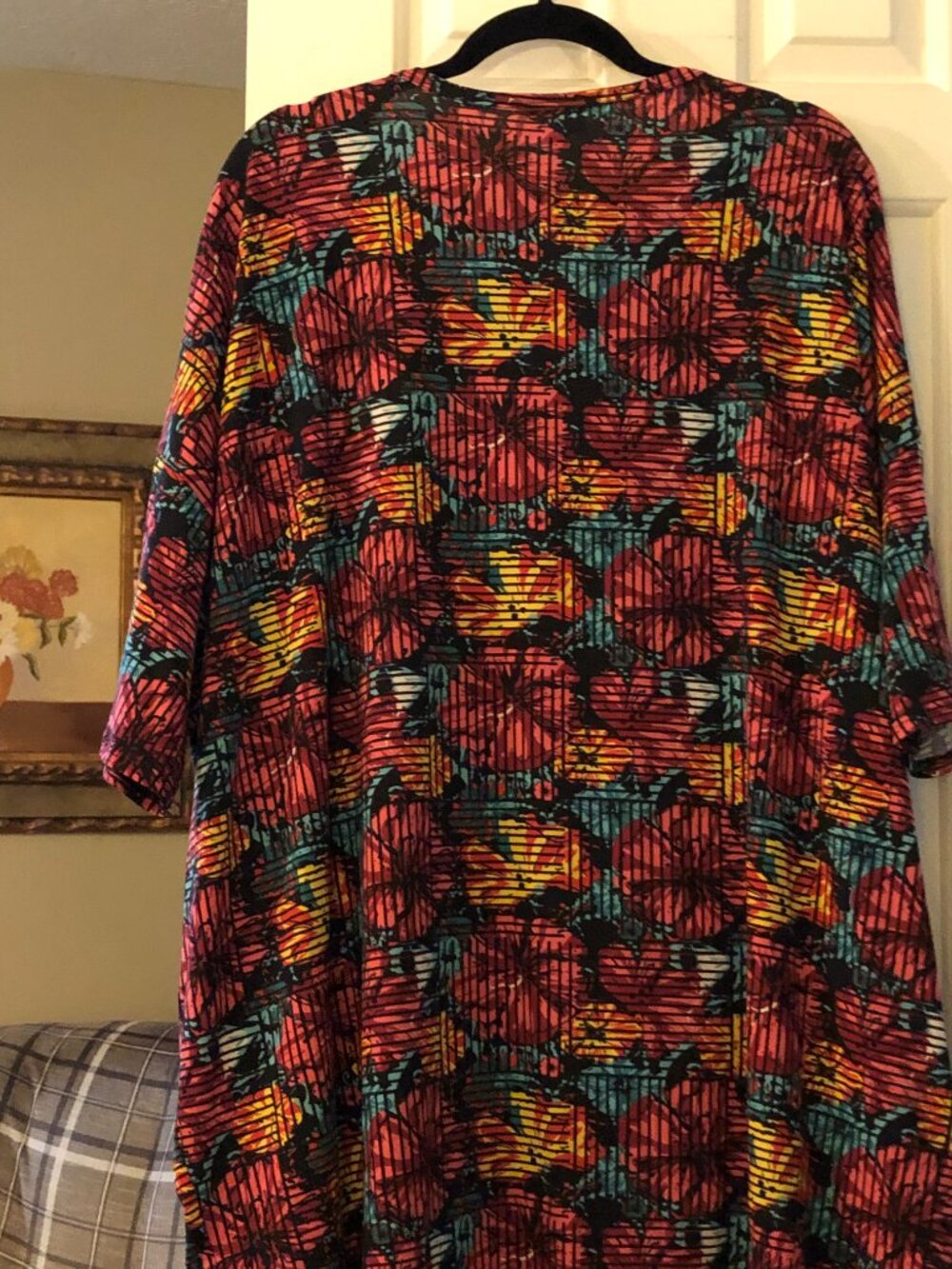 307 FLORAL IRMA TUNIC 3X LULAROE